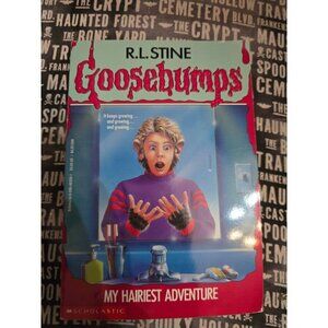 Goosebumps #26 My Hairiest Adventure by R.L. Stine Vintage Horror Paperback Book